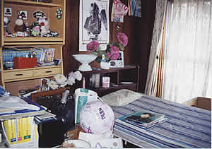 今も事件当日のまま残されている聡至くんの部屋 今も事件当日のまま残されている聡至くんの部屋